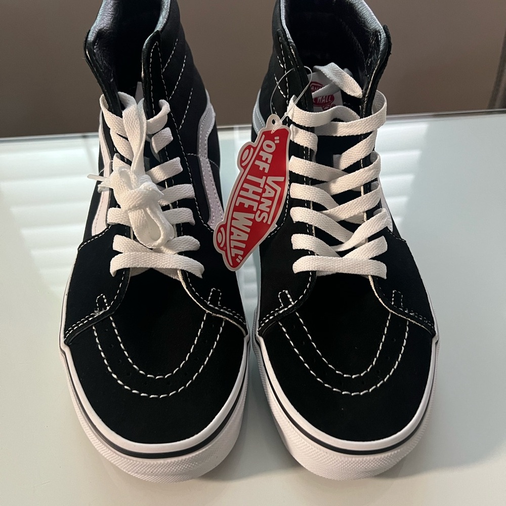 Vans Classic Black and White High-Tops